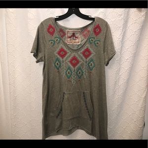 JW Los Angeles super cute M top with stitching